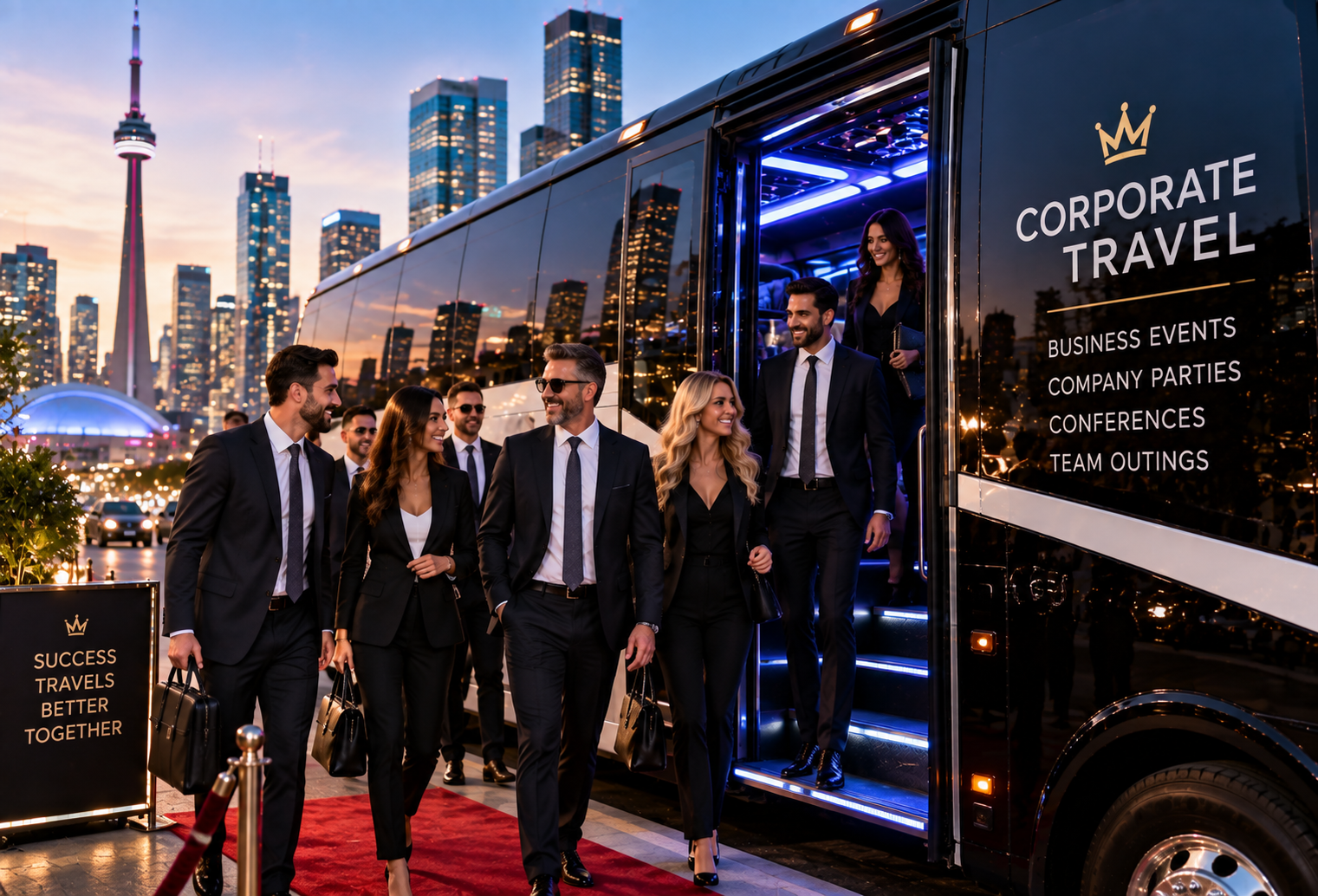 Toronto Corporate Party Bus
